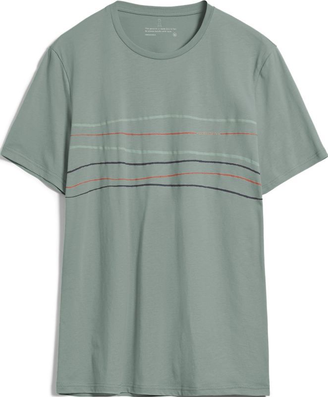 T-Shirt JAAMES CROOKED LINES agave