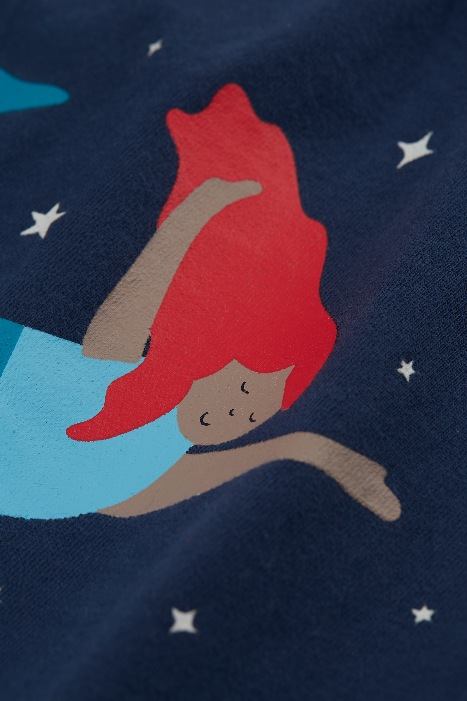 Zweiteiliger Kinder-Schlafanzug mit Meerjungfrau