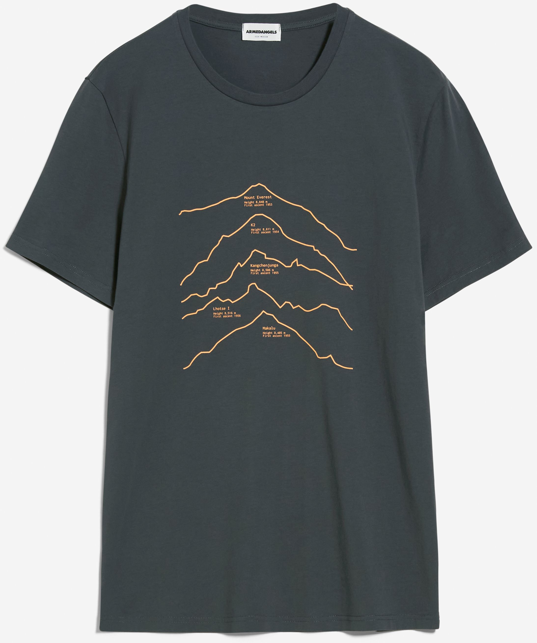 T-Shirt JAAMES TOP MOUNTAINS graphite