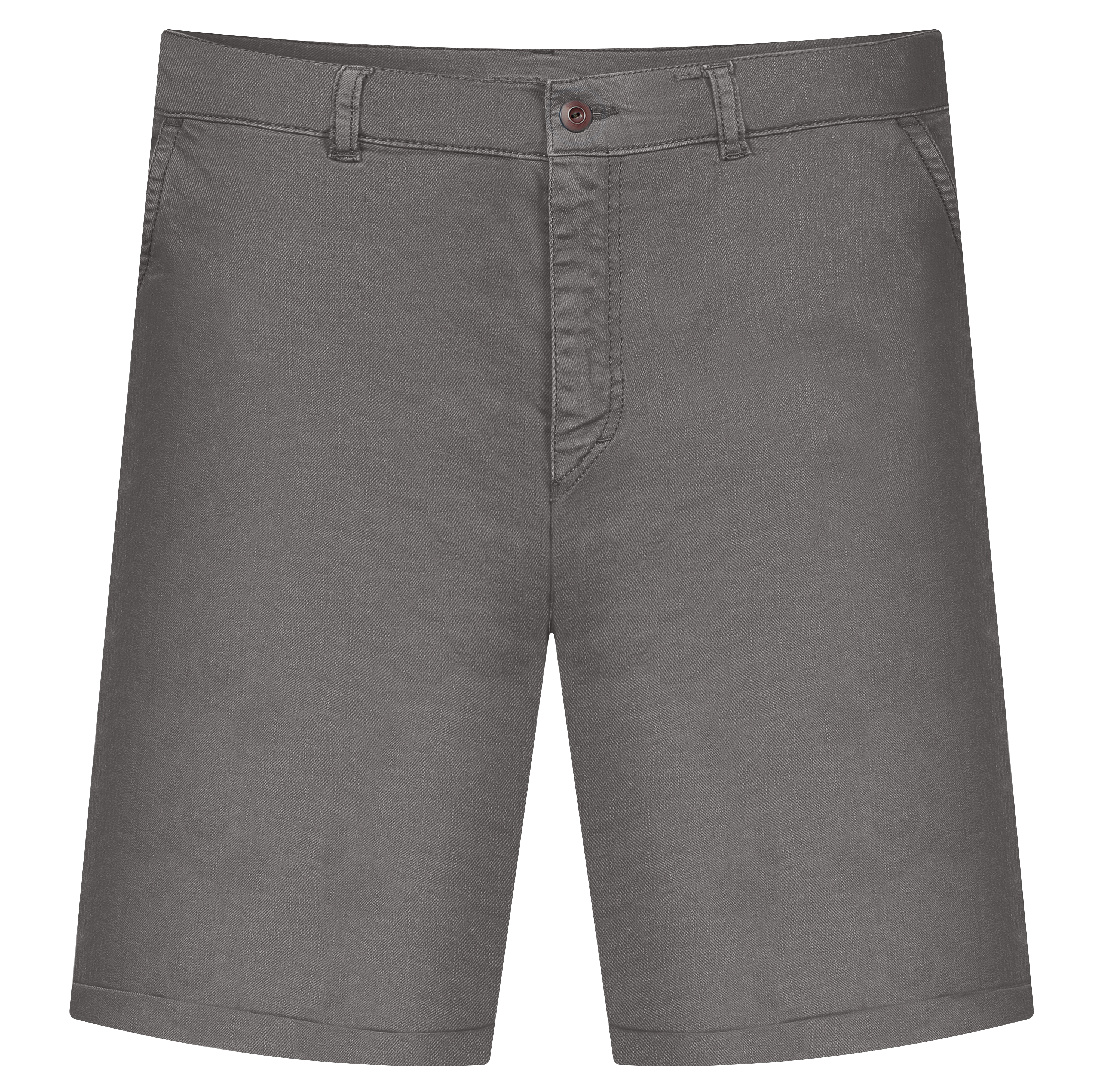 Eco Micro Chino-Shorts für Herren in Grau