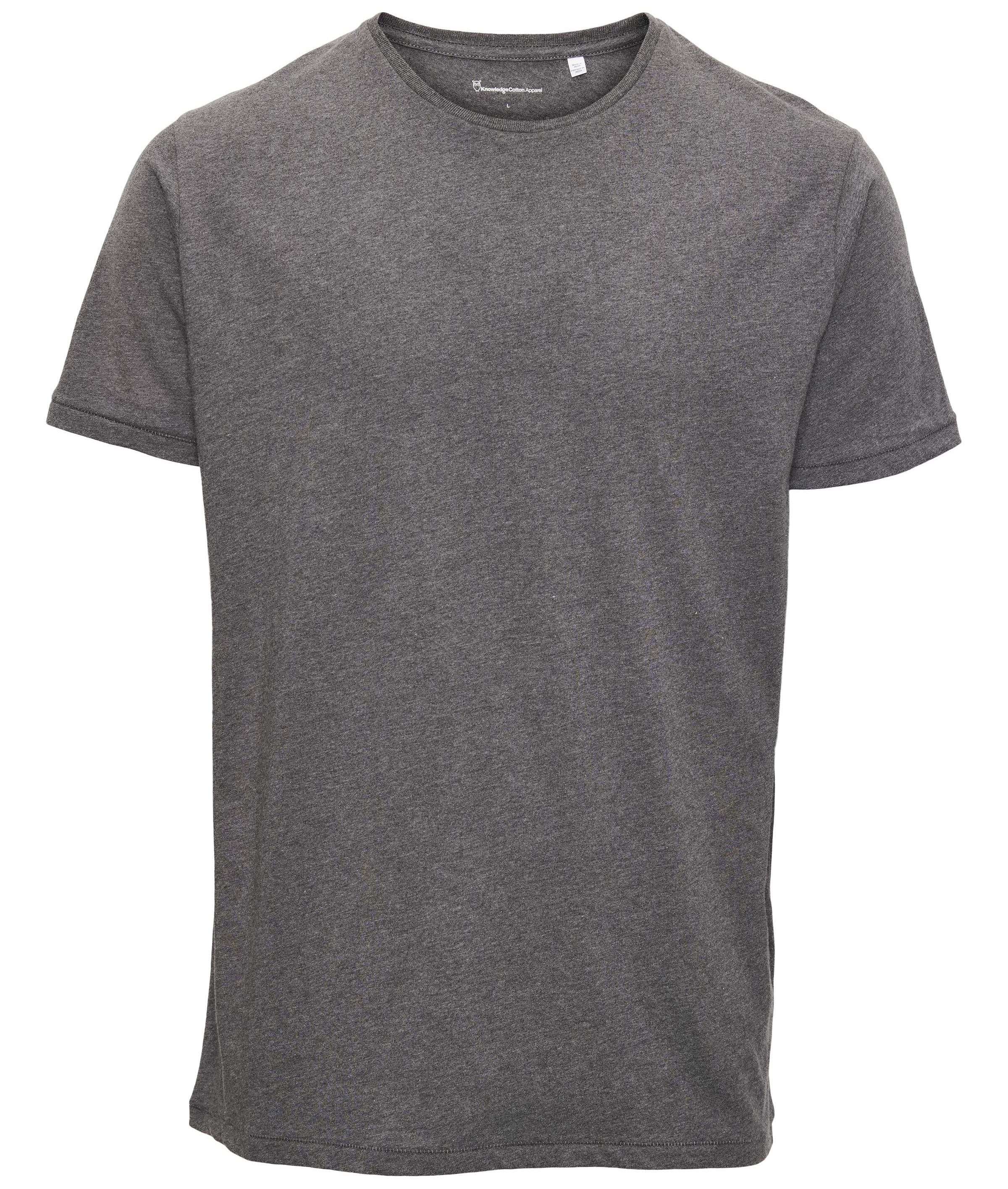 Basic T-Shirt Dark Grey Melange