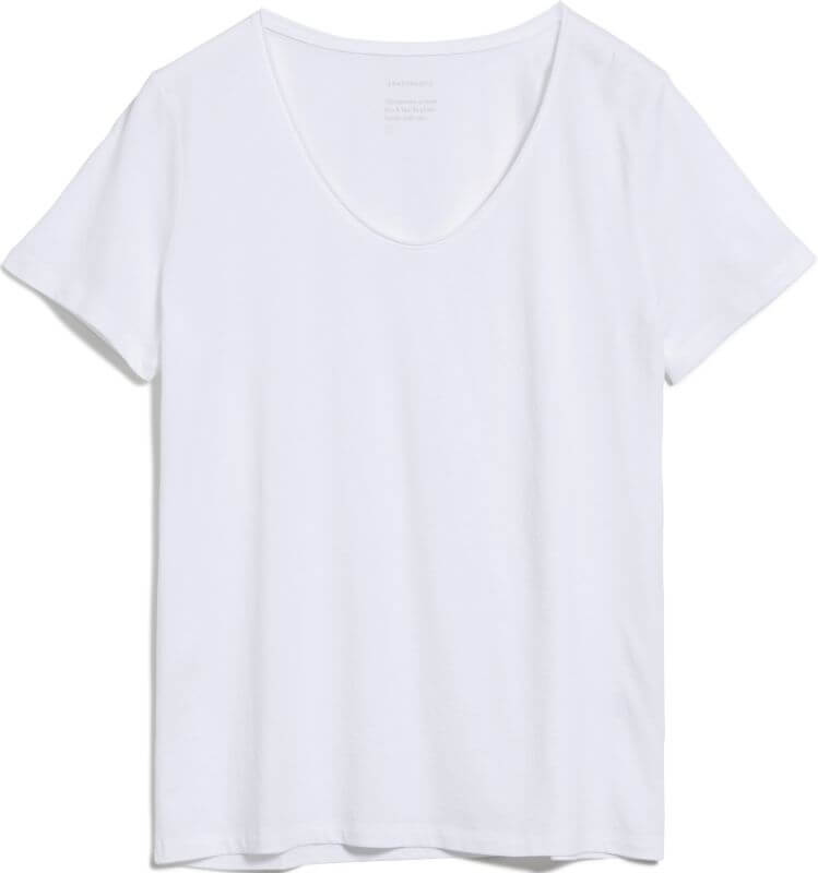 Basic Damen-Shirt HAADIA white