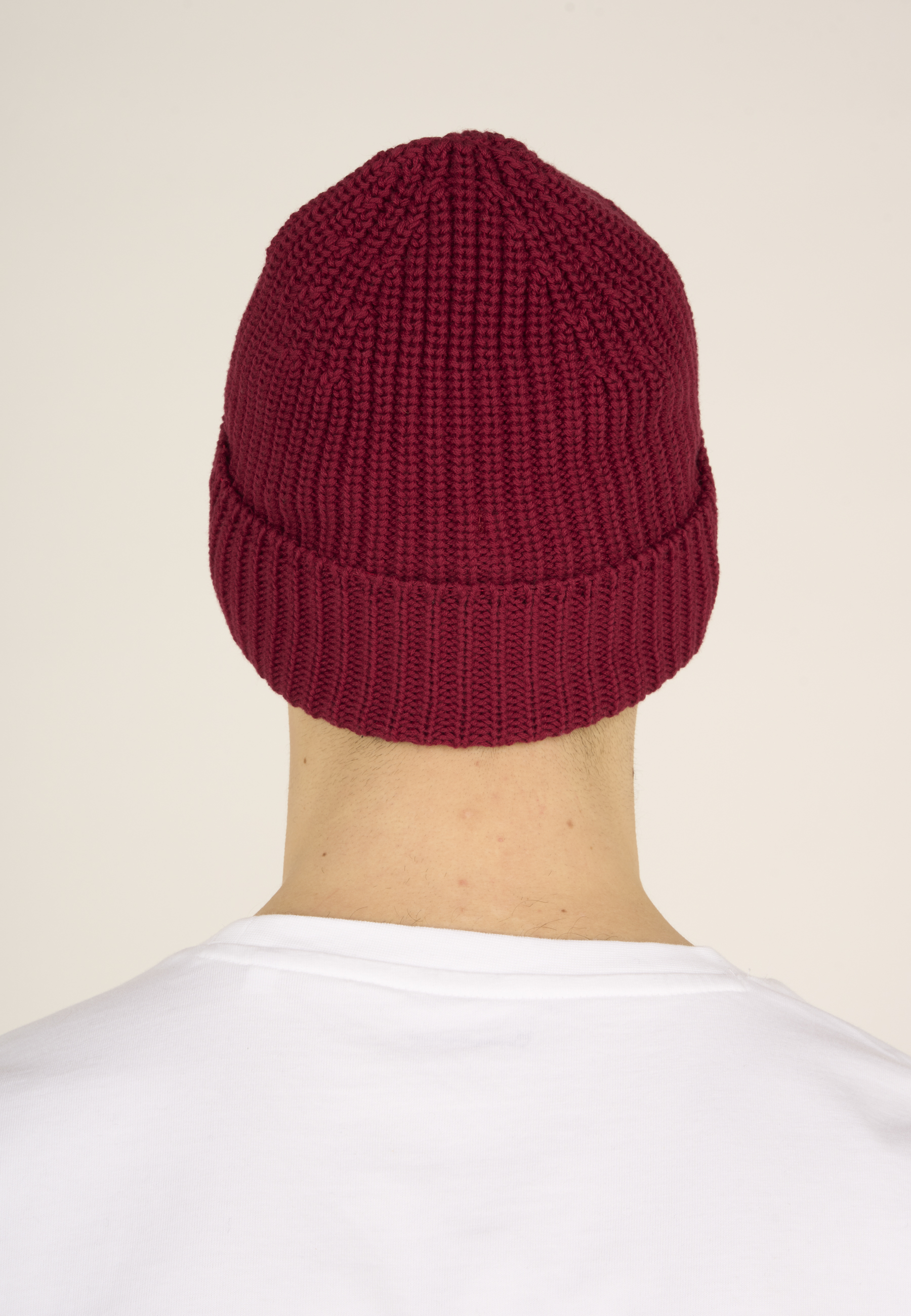 Baumwoll-Mütze Ribbing Hat Rhubarb