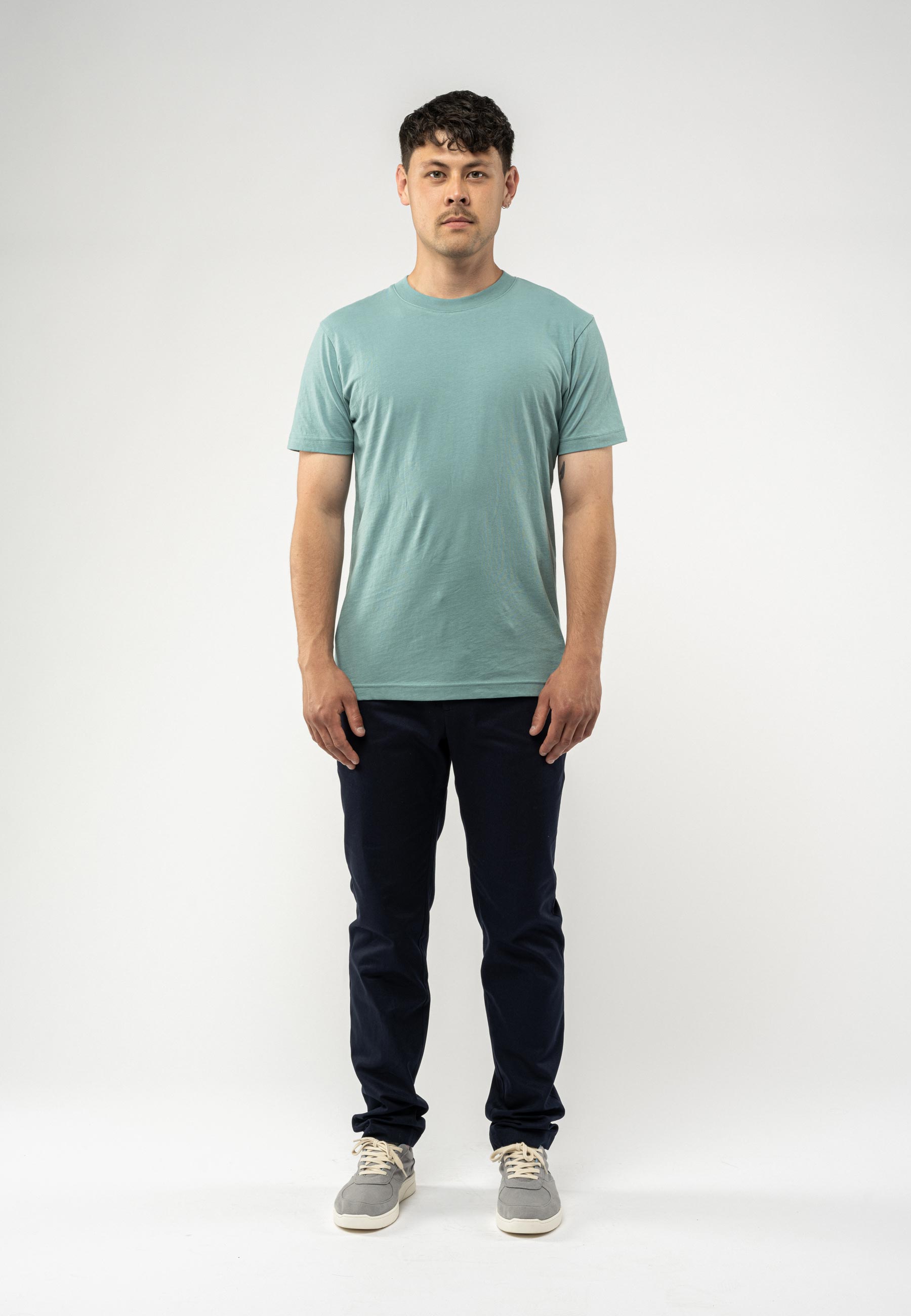 Basic T-Shirt AVAN turquoise