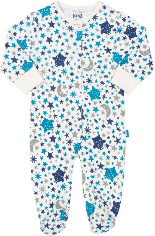Einteiliger Schlafanzug mit Sternen-Print