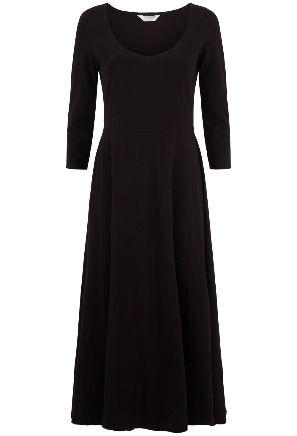 Langarm-Kleid Bianca Dress Black