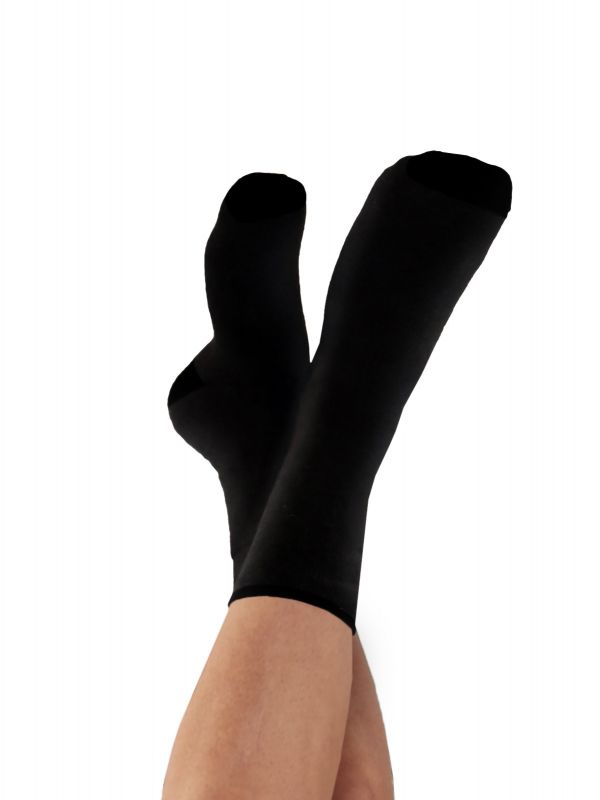 Weiche Frottee-Socken schwarz