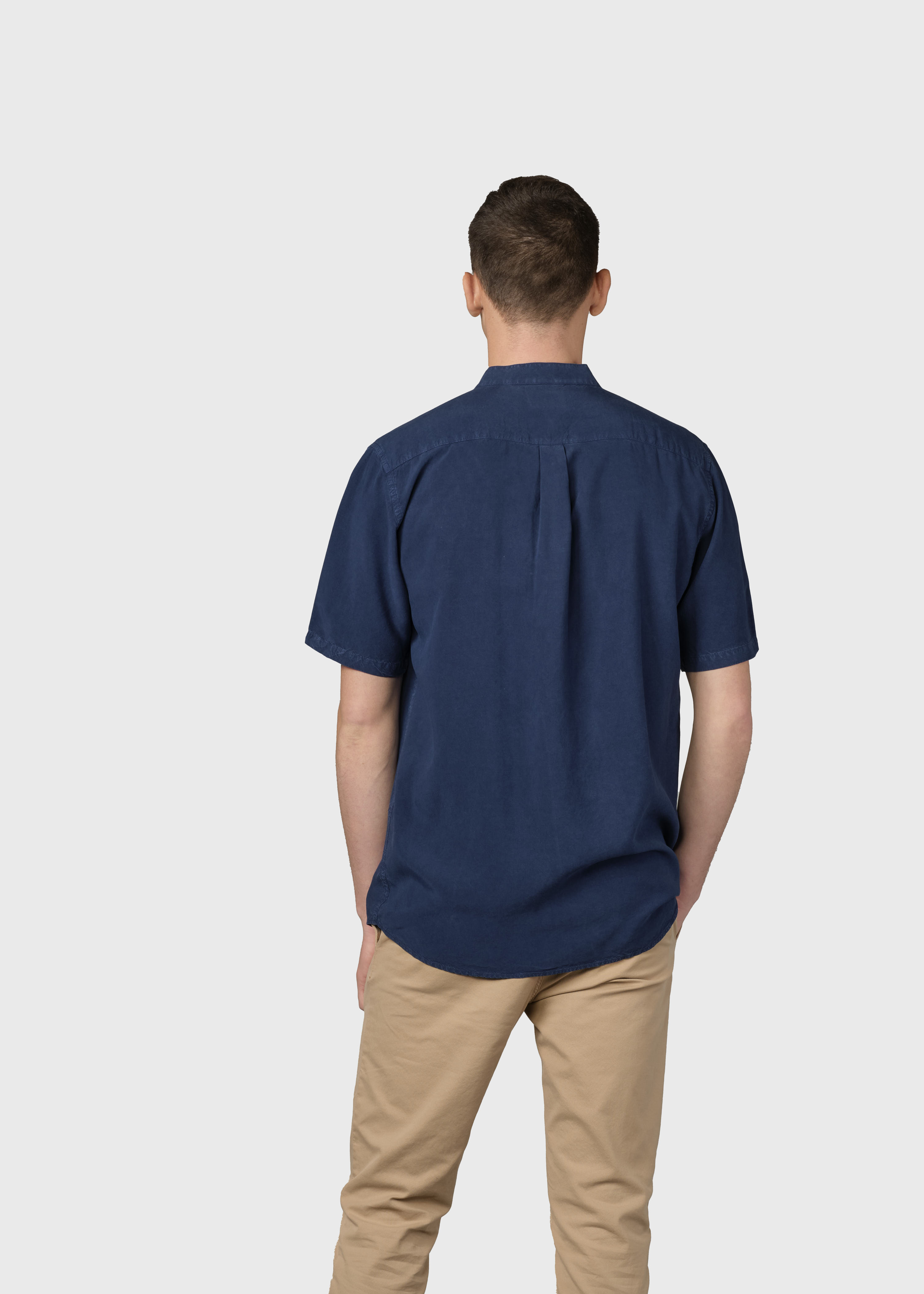 Kurzarm-Hemd Max tencel shirt Ocean