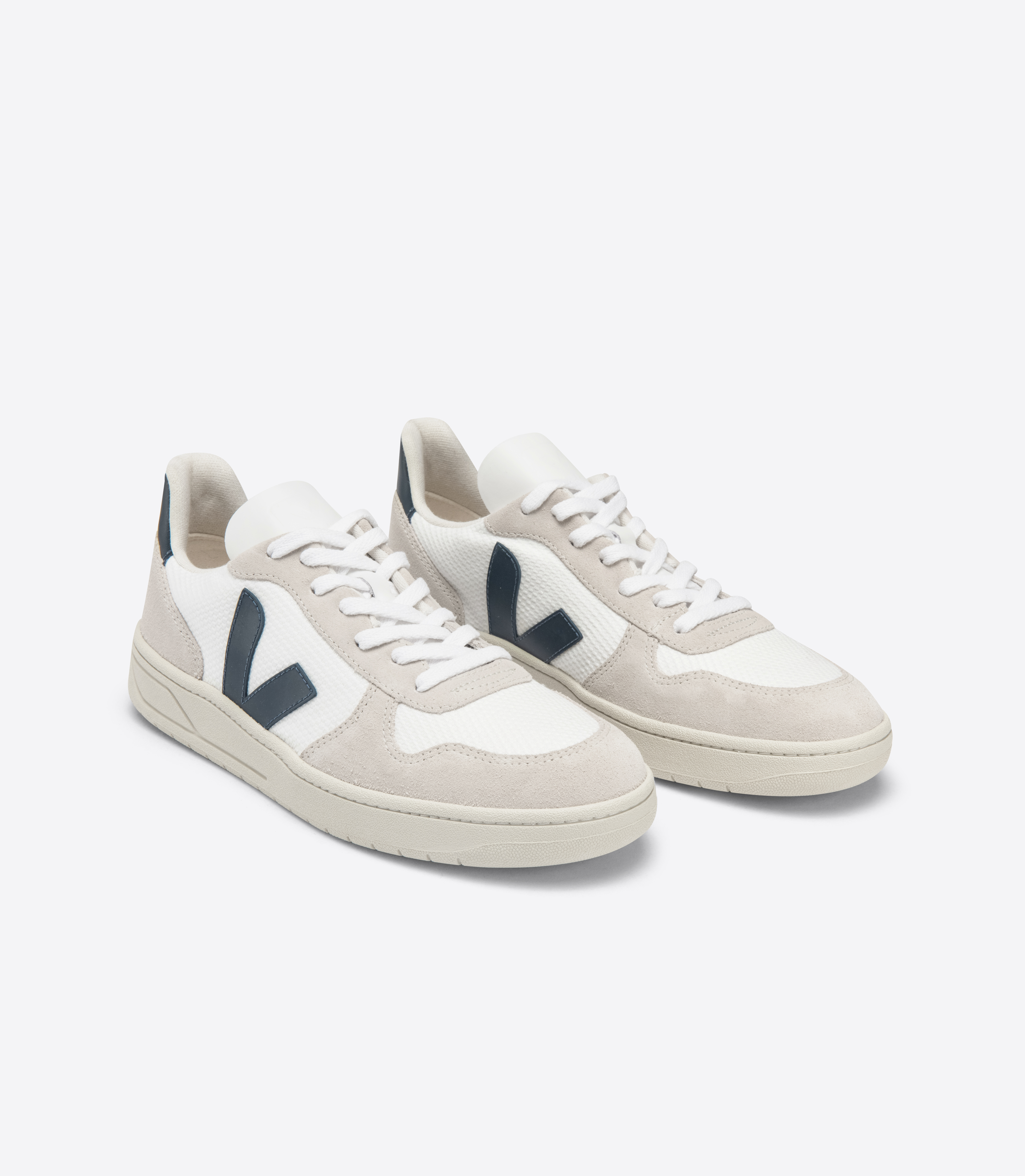 Herren-Sneaker V-10 B-MESH White/ Nautico