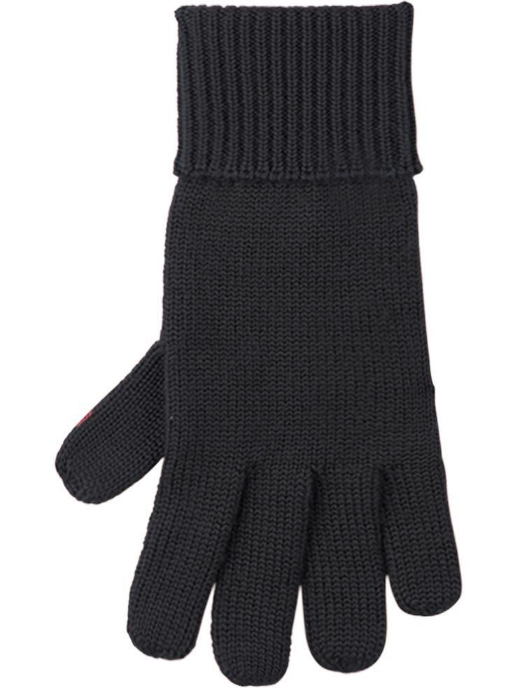 Wunderschöne Damen-Handschuhe schwarz (100% Wolle)