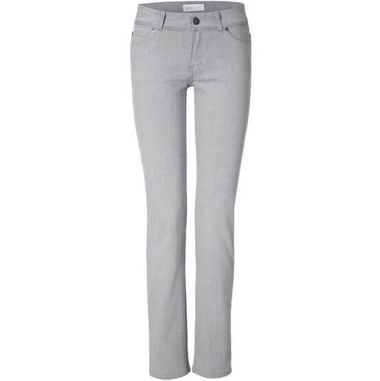 Vegane Damen-Jeans - Straight - Black Silver