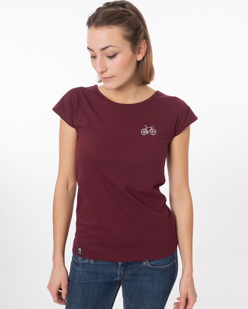T-Shirt Lea Fixie02 bordeaux
