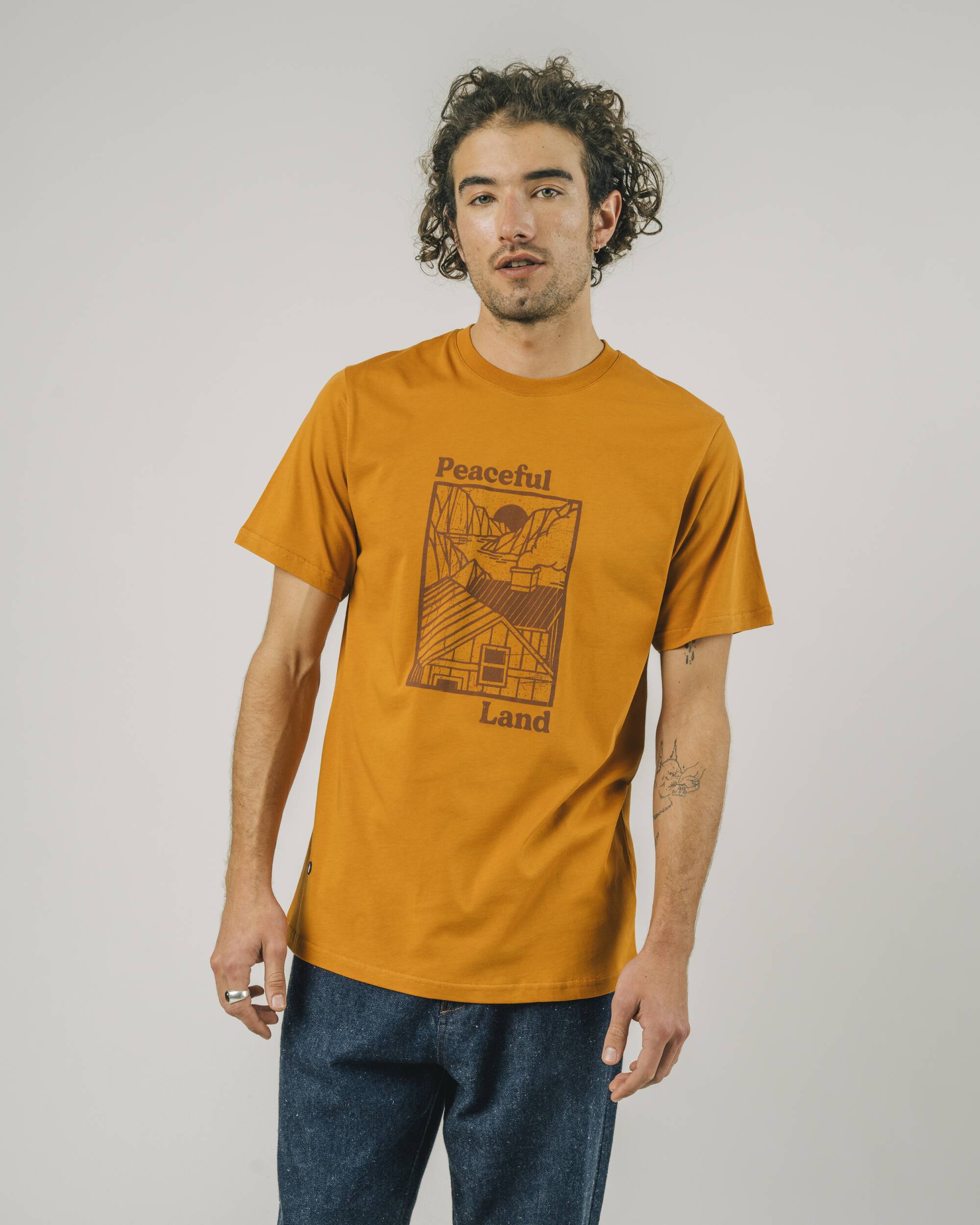 T-Shirt Peaceful Land Pumpkin