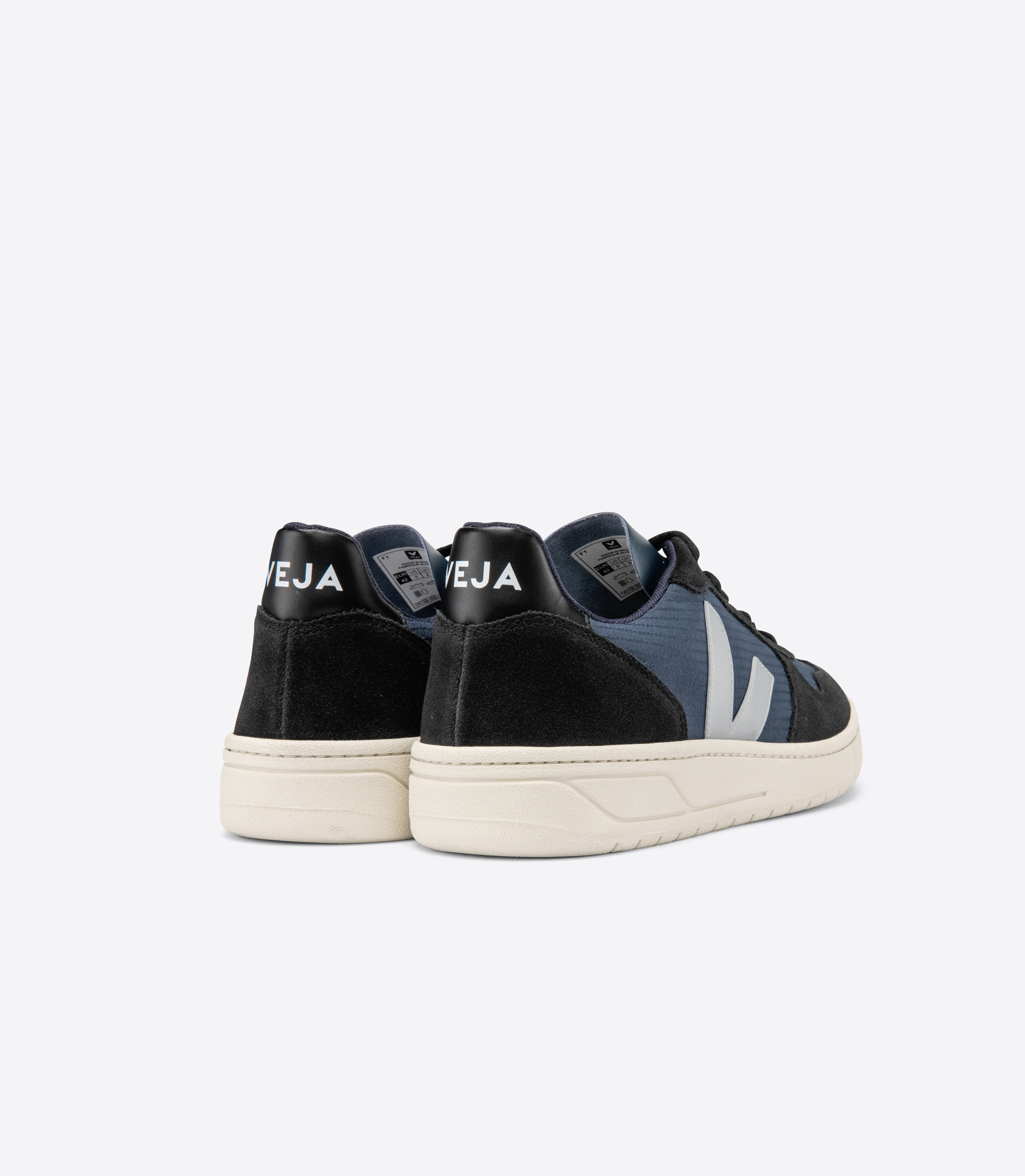 Herren-Sneaker V-10 Ripstop Nautico/ Oxford Grey/ Black