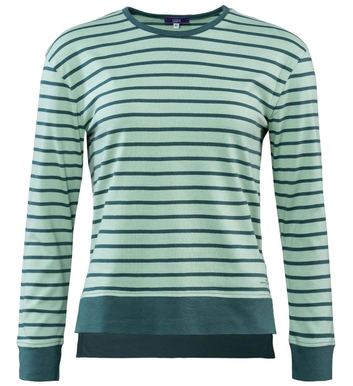 Schlaf-Shirt NICCI misty green/stripe