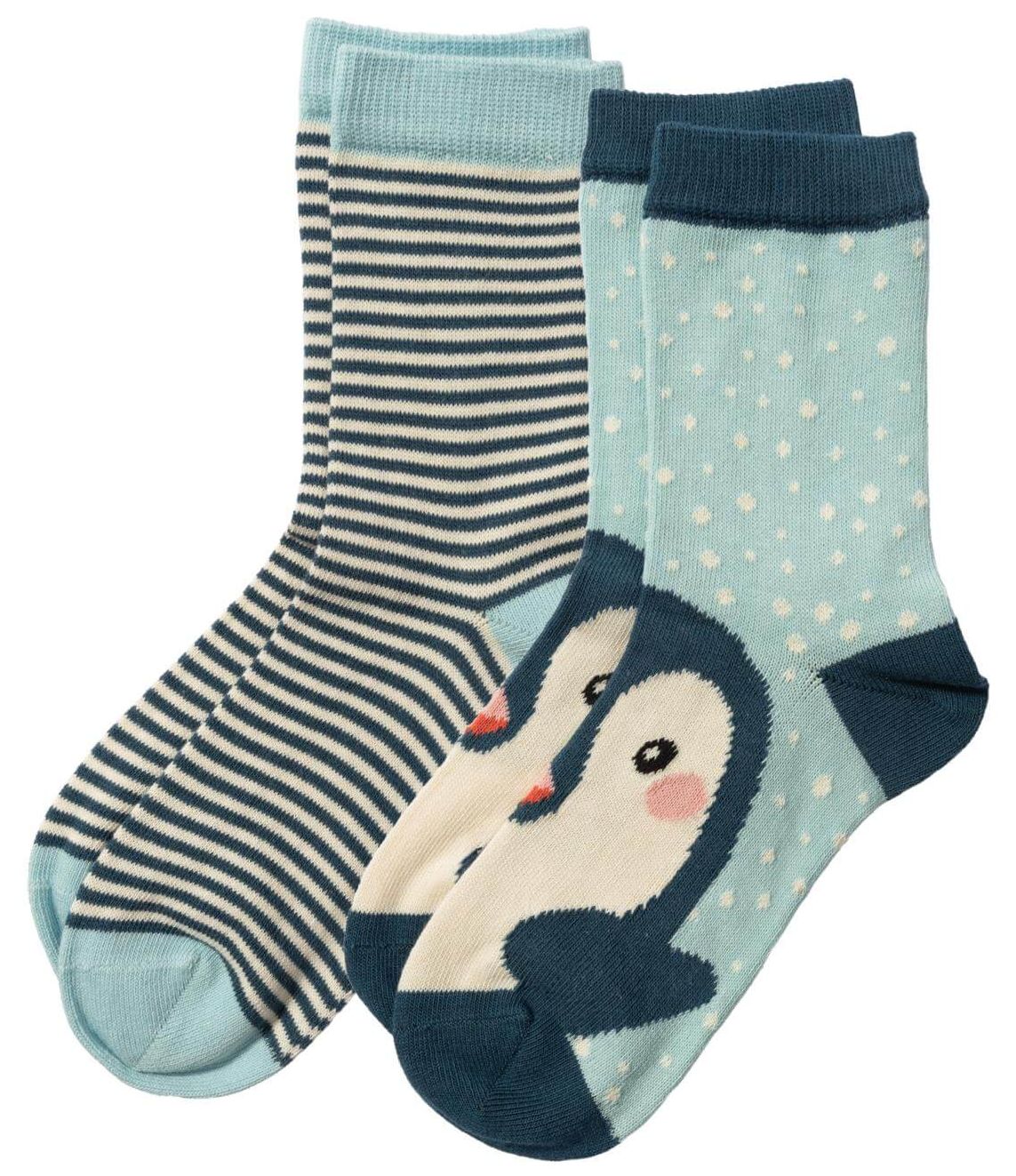 Socken BEAR mit süßem Pinguin im 2er-Pack
