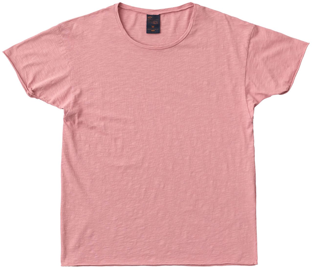 Basic T-Shirt Roger Slub Paper Pink