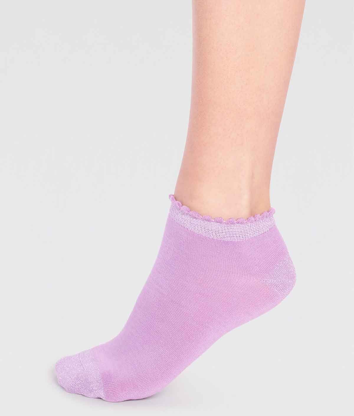 Sneaker-Socken Ariella Ankle Socks Lavender Purple