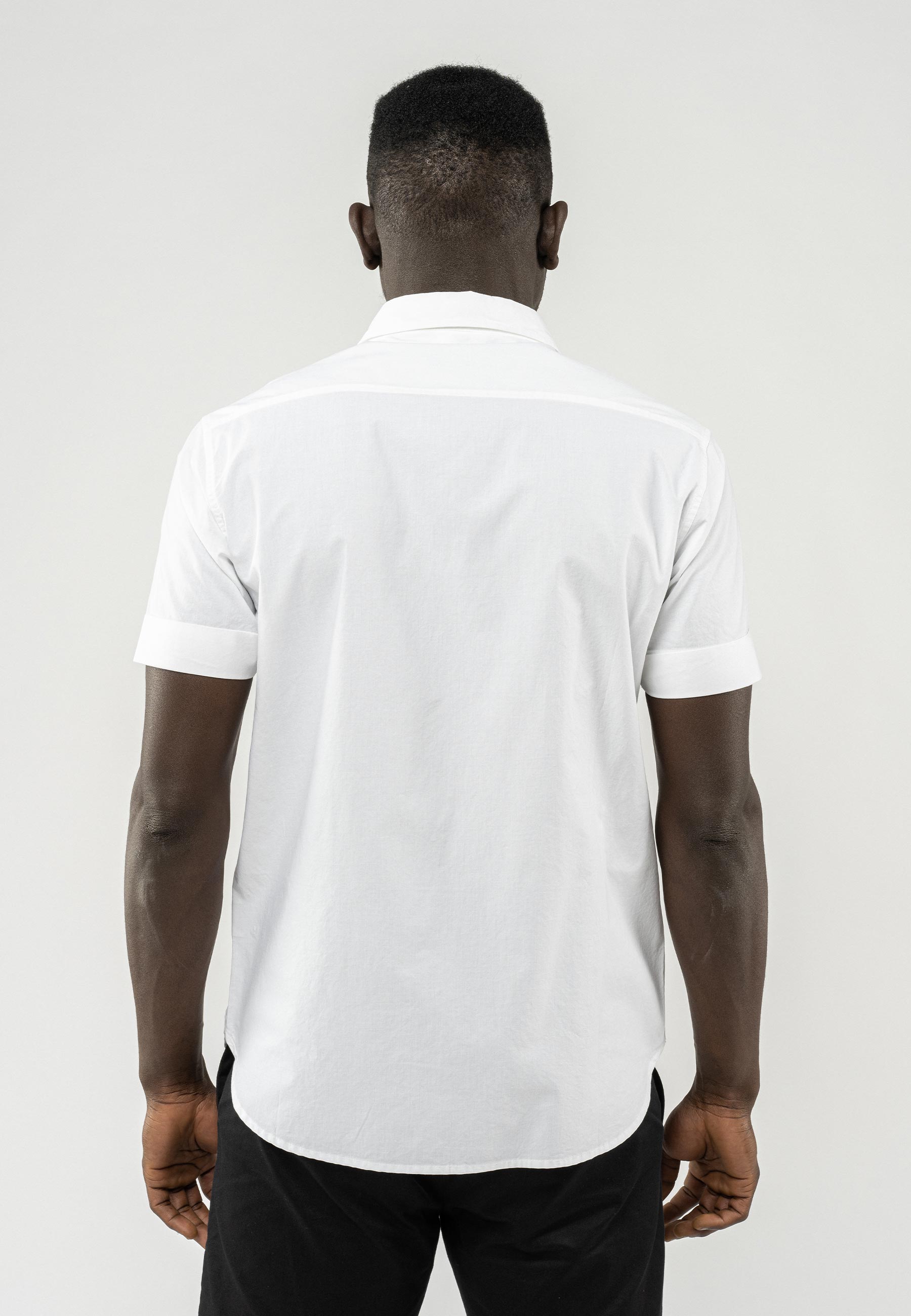Kurzärmeliges Hemd DEEPAK white