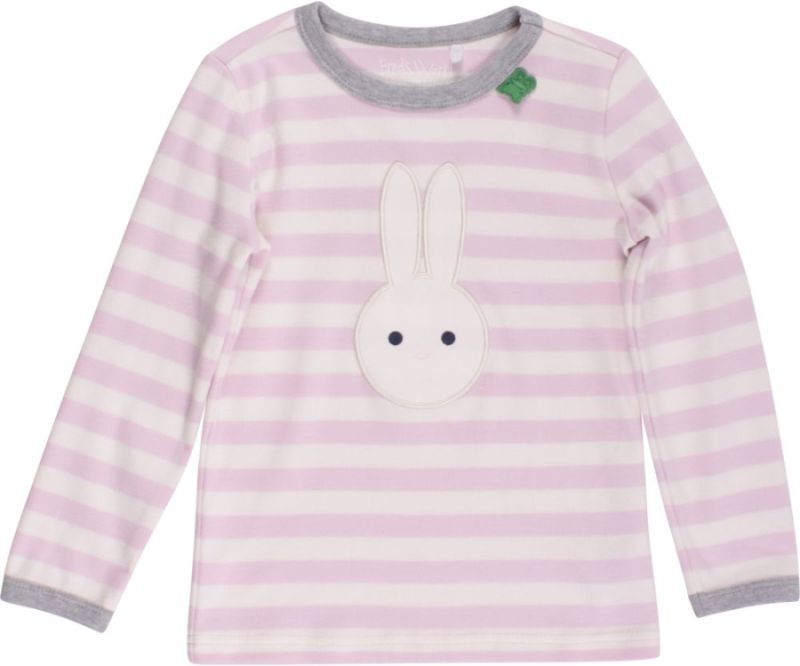 Gestreiftes Longsleeve Bunny stripe für Babys