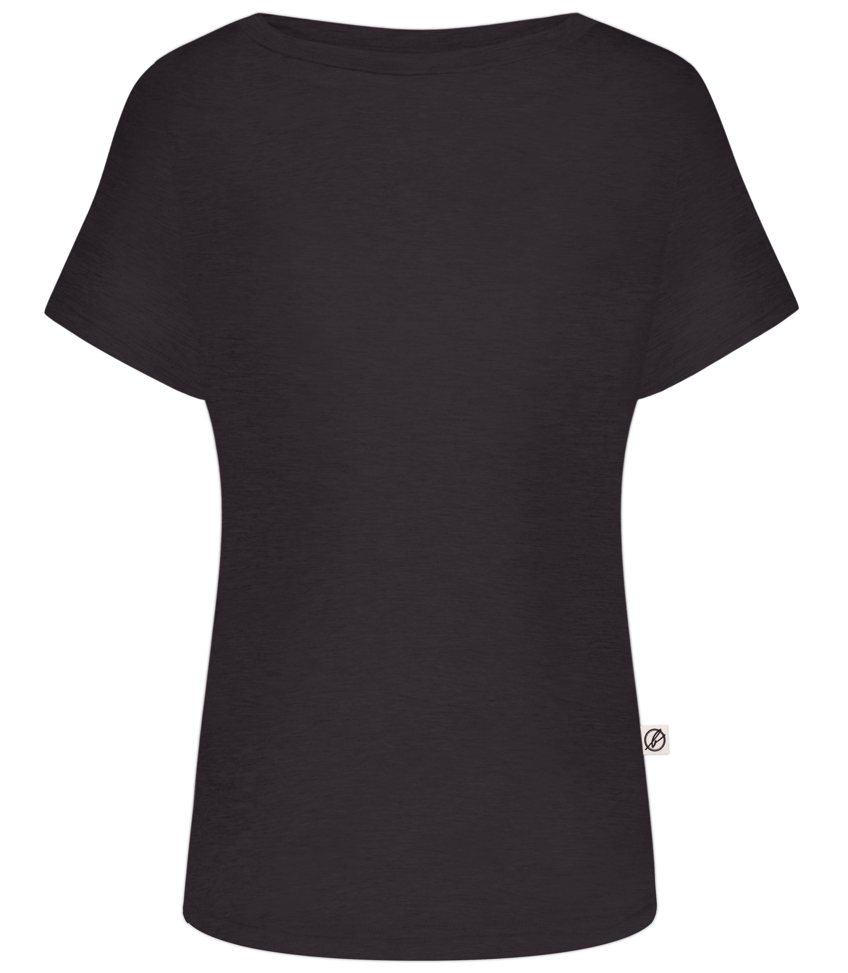 Schwarzes Essential T-Shirt für Damen