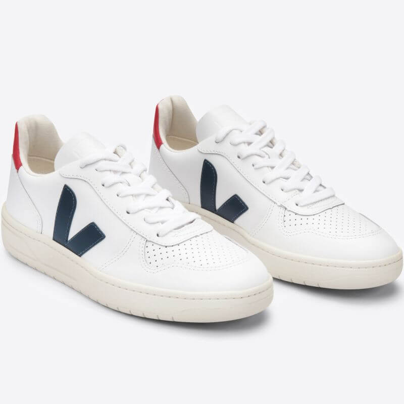 Damen-Sneaker V-10 Extra White/Nautico/Pekin