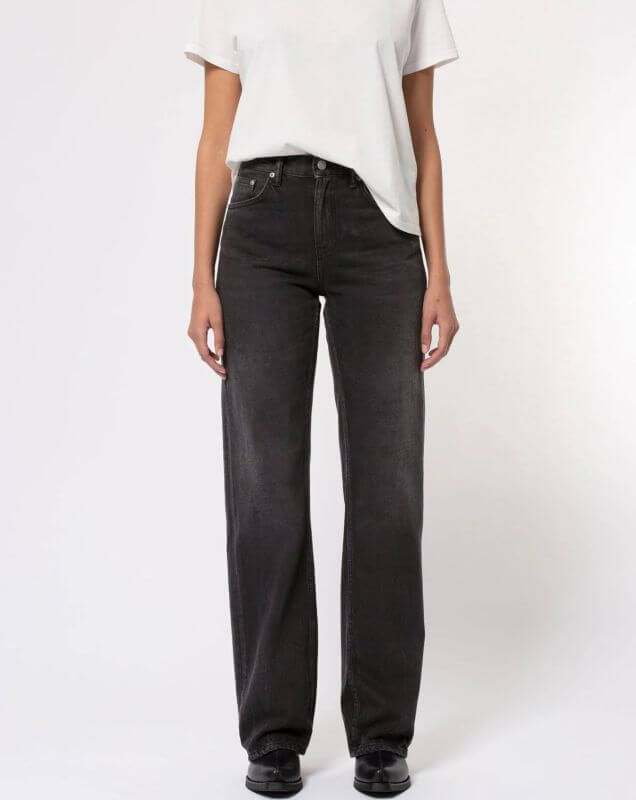Damen-Jeans Clean Eileen - Shimmering Black
